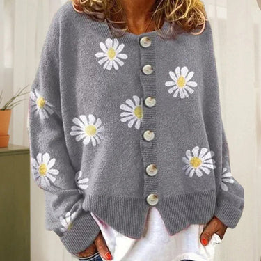 Button-Down Cardigan – Classic Long Sleeve Knit Cardi