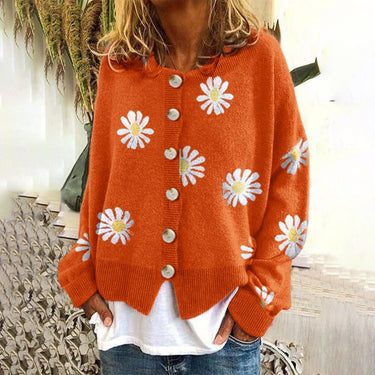 Button-Down Cardigan – Classic Long Sleeve Knit Cardi