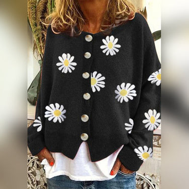 Button-Down Cardigan – Classic Long Sleeve Knit Cardi