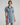 Denim Puff Sleeve Mini Dress – A-Line Button Front Summer Dress