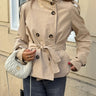 Ottoline | Tailored Water Repellent Trench Coat with Belt