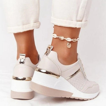 Everyday Sneakers For Foot Pain Relief – Cushioned Wedge Trainer