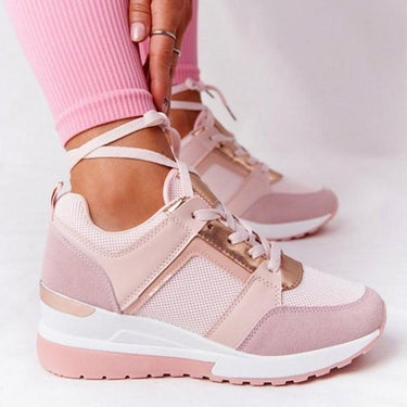 Everyday Sneakers For Foot Pain Relief – Cushioned Wedge Trainer