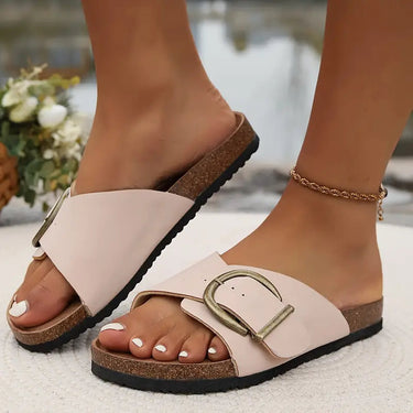 Women's Slip-On Cork Sandals