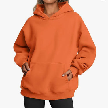 Oversized Hoodie – Dropped Shoulder Fleece Sweatshirt