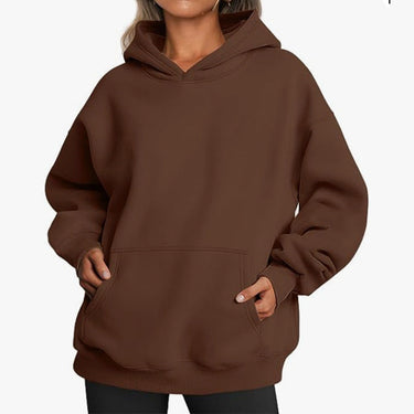Oversized Hoodie – Dropped Shoulder Fleece Sweatshirt