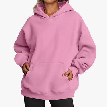 Oversized Hoodie – Dropped Shoulder Fleece Sweatshirt