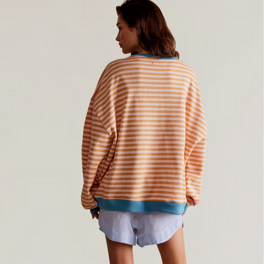 Striped Oversized Sweater – Relaxed Colourful Knit Jumper