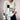 Wilhelmina | Patchwork Square Pattern Jumper with Round Neck