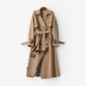 Ursula | Belted Trench Coat with Notched Collar