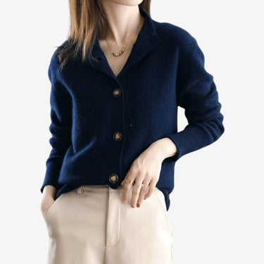 Odette | Relaxed Button Cardigan With Long Sleeves