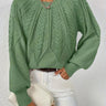 Isla | Soft Cable Knit Jumper With Long Sleeves