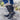 Knee-High Knit Cuff Boots – Faux Leather Slouch Winter Boots