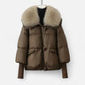 Rosalie | Quilted Jacket with Faux Fur Collar and Ribbed Cuffs